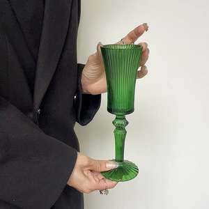 <span class=keywords><strong>Verre</strong></span> <span class=keywords><strong>à</strong></span> <span class=keywords><strong>pied</strong></span> haut rayé <span class=keywords><strong>vert</strong></span> M, <span class=keywords><strong>verre</strong></span> <span class=keywords><strong>à</strong></span> champagne, <span class=keywords><strong>verre</strong></span> <span class=keywords><strong>à</strong></span> <span class=keywords><strong>vin</strong></span>, gobelet, verres <span class=keywords><strong>à</strong></span> eau, vaisselle pour la maison, verres <span class=keywords><strong>à</strong></span> boire, verres <span class=keywords><strong>à</strong></span> <span class=keywords><strong>vin</strong></span> - Product Image 4