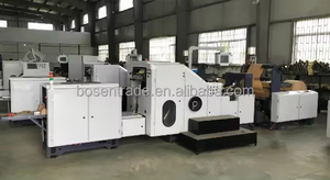 Máquina Automática <span class=keywords><strong>de</strong></span> Alta Velocidad para Fabricar Bolsas <span class=keywords><strong>de</strong></span> Papel Kraft con Fondo Cuadrado para Alimentos - Product Image 6