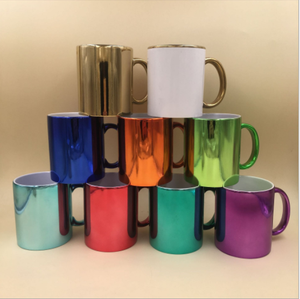 Tazas de café de cerámica impresas con logotipo personalizado de 11oz, fotos personales, sublimación, tazas blancas elegantes con juegos de regalo sublimados blancos simples - Product Image 1