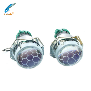 Lente de Proyector HID de 3.0 Pulgadas con Película Azul Honeycomb <span class=keywords><strong>H</strong></span>.ella 5 para Faros Delanteros - Product Image 2