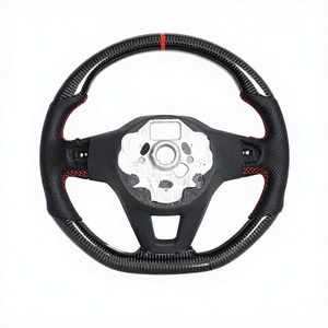 Volante Deportivo Modificado para Volkswagen CC 21-24, Línea de Posicionamiento Roja, 3 Radios de Alta Gama, Base Plana, Modelo GOLF <span class=keywords><strong>R</strong></span> - Product Image 2