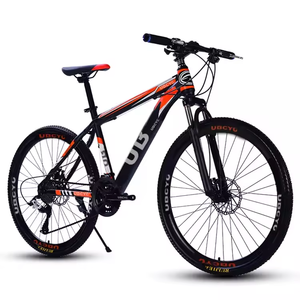 Bicicleta de montaña para adultos <span class=keywords><strong>MTB</strong></span> de 21 velocidades con horquilla de aleación de aluminio y freno de disco colorido y viaje rápido - Product Image 1