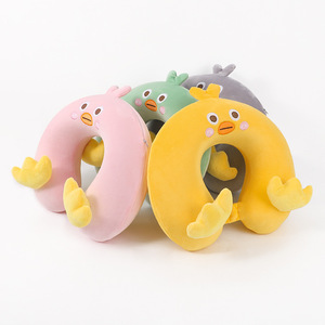 Almohada <span class=keywords><strong>Infantil</strong></span> en Forma de U de Dibujos Animados para Niños de 0 a 24 Meses, 31-50 cm de Altura, Protección para el Cuello, Uso en Oficina y Viajes, Juego de Tres Piezas, Bonita - Product Image 5