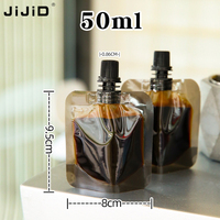 Pochette Doypack JIJID avec bec verseur pour emballage de liquides, boissons, aliments personnalisés, café