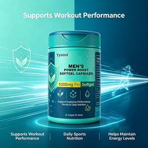 Gélules Power Boost pour Hommes 1000mg – Soutien Performance Explosive, Entraînement, Nutrition Quotidienne – 60 unités – Améliore la Force Physique pour Adultes - Product Image 4