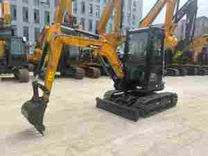 Mini-excavatrice sur chenilles SY26U de 2,68 tonnes à rotation zéro - Product Image 4