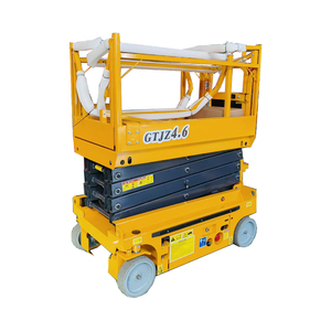 แท่นยกแบบพับได้ปรับแต่งได้ พกพาสะดวก แบบเดินขึ้นลงอัตโนมัติ สำหรับงานบนที่สูง - Product Image 4