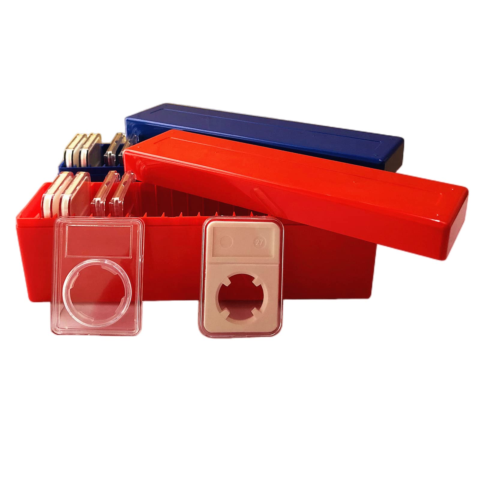 Пластиковый ящик для хранения монет, футляр для 20 плит, держатели монет, подходит для PCGS NGC PCCB PMGab держатели монет