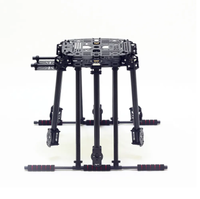 Kit Hexacoptère Pliable ZD850 avec Châssis Hexa-Rotor MM et Train d'Atterrissage Non Pliable pour Accessoires de Drones FPV