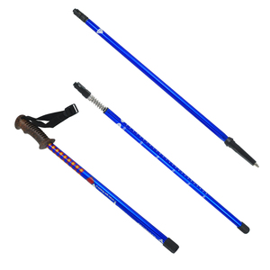 Bras <span class=keywords><strong>de</strong></span> <span class=keywords><strong>randonnée</strong></span> télescopique à poignée <span class=keywords><strong>de</strong></span> liège, leurre amortisseur, pour chasse, <span class=keywords><strong>randonnée</strong></span>, Trekking - Product Image 2