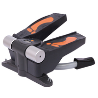 Twist and Shaper Stepper Machine d'exercice, Fitness Twist Stepper avec affichage et bandes de résistance pour salon bureau salle de sport