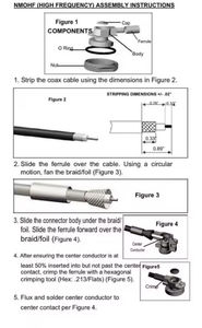 NMO 3/4'' Hole <b>Clip</b> Mount Alloyed Permanent Antenna Accessories for CB Mobile <b>Car</b> Ham Radio Antenna RG58 Cable - Product Image 5