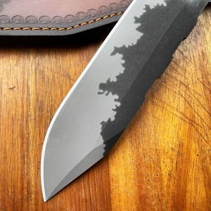 มีดพับยุทธวิธีคุณภาพสูง ML C8 ปรับแต่งได้ ใบมีดเหล็ก ปลอกพลาสติก OEM ด้ามไม้ หุ้มหนัง ใช้สำหรับพกพา EDC - Product Image 2