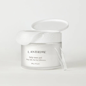 OEM hàng ngày Toner Pad tẩy tế bào chết trên khuôn mặt Pads BHA & Pha hydrat hóa sâu Centella cây trà thêm bông lớn Pad - Product Image 1