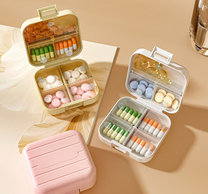<b>Pill</b> Box Organizer for Earrings Rings Necklaces Bracelets Plastic Bead Storage <b>Containers</b> for Crafts Gift for Women Gril - Product Image 5