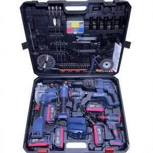 Ensemble d'outils multifonctions 5 pièces avec <span class=keywords><strong>batterie</strong></span> lithium-ion sans balais 20V, boîtier rigide et embouts de perceuse OEM - Product Image 4
