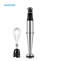 1100W Draagbare Handblender Voor Huishoudelijk Gebruik Drukknop Variabele Snelheid Met Afneembare Staaf Plastic Fruitmengbak
