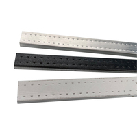 Barre d'espacement en aluminium pour vitrage isolant (IGU) – Profil perforé pour double vitrage de fenêtre – Fourniture