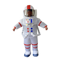 Costume d'astronaute gonflable pour adulte, costume de poupée de dessin animé, accessoires de performance sur scène, offre spéciale