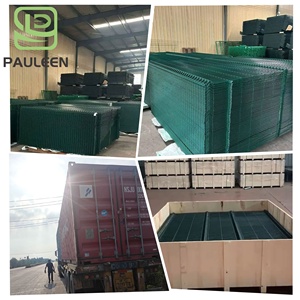 Trong kho 6 chân cao 3D đường cong dây lưới hàng rào với V hình chùm phần trực tiếp từ Trung Quốc nhà sản xuất - Product Image 4