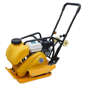 เครื่องบดอัดดินแบบพกพาสีเหลืองพร้อมเครื่องยนต์ Lifan สำหรับการบดอัดดิน - Product Image 2