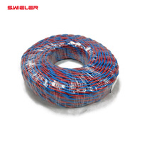 Câble de haut-parleur audio Hi-Fi à paire torsadée 2 conducteurs RVS, cuivre nu OFC 13/15/18 AWG, câble RCA pour voiture, câble de haut-parleur 2,5/1,5/0,75 mm