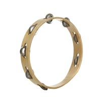 YONGXIN Wooden Headless Tambourine Toy for Children Natural Wood Color Percussion Instrument