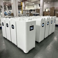 Système de stockage d'énergie solaire domestique SUPSRSAFE personnalisable 23KWH 25KWH, batterie lithium LiFePO4 hybride divisée sur pied 51.2V 460AH