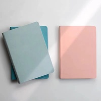 Bloc-Notes en cuir PU, impression personnalisée, couleur bonbon, A5 A6, épais, à pois, pour Journal, agenda, couture