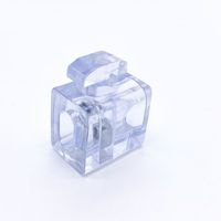 Unibloc PVC noir ou transparent en gros pour profilé aluminium série 4545 de type B à rainure de 10 mm