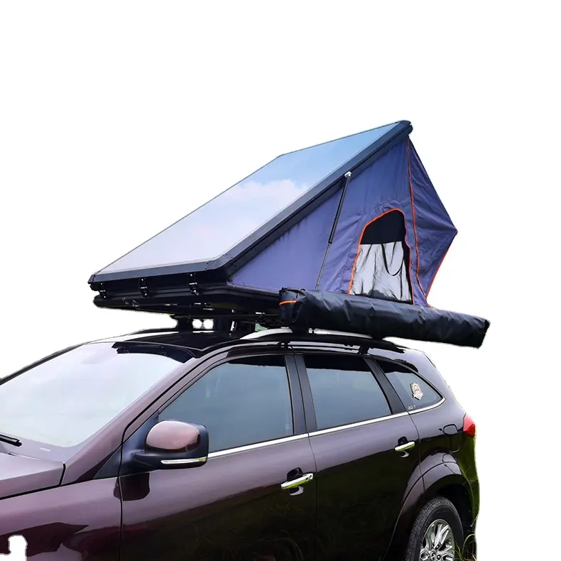 4 person rooftop tents car 4x4 Overland Aluminum Hard Shell SUV Car Roof Top Tent Camping Tent