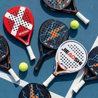 Raqueta de Pádel JAS Sport Ready Ship de Fibra de Carbono 18K, 22 mm, Nylon 3D Spin, Acabado Arena, Diamante, Ligera, Ecológica y Duradera