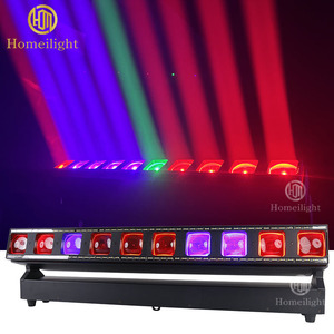 Luz Móvil de Cabeza Homei 10x60W DMX <span class=keywords><strong>Deco</strong></span> LED, Efecto Beam Wash Matrix Zoom para Clubes y DJs con Retroiluminación Pixel - Product Image 2