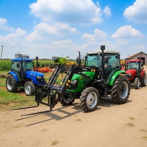 China Cheap 4WD 100HP Agriculture <b>Tractors</b> with Powerful <b>Trailer</b> Gearbox Engine Farm <b>Tractor</b> - Product Image 4