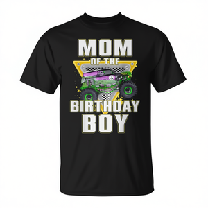 Camiseta Novedosa de Monster Truck para Niños, Categoría Promocional para Mamá - Product Image 3