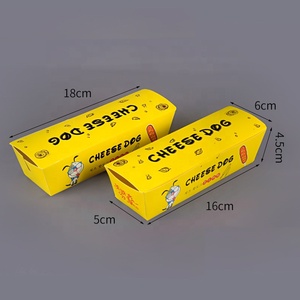 Disposable Corndog Food Packaging Tray Waffle Packaging Box