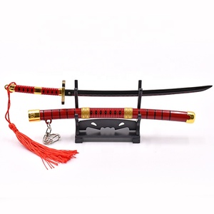 Anime japonais classique 2024 One Pieces Personnage Katana Ghost Toru Troisième génération Arts et artisanat en métal Jouet épée Porte-clés - Product Image 2