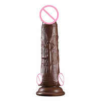 Vibrador de PVC Suave para Mujeres, Juguetes Sexuales de Silicona Líquida, Consoladores Realistas para Uso Adulto