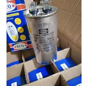 450v prezzo a buon mercato metallizzato Cbb65 condensatore elettrolitico 60 + 5 Uf