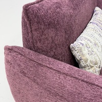 Fauteuil d'appoint moderne en tissu chenille |   Fauteuil de salon en tissu de luxe pour salon, mobilier d'hôtel
