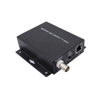 Extensor POE IP sobre Coaxial de 10/100 Mbps, Conversor de Puerto UTP a BNC de 30 W, Distancia Máxima de 500 m