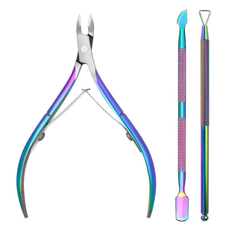 Ensemble de 3 pièces couleur titane D501