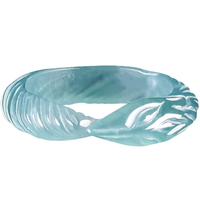 Bagues de mariage et de fête classiques haut de gamme en jadéite naturelle de qualité A, motif renard à neuf queues bleu aqua, sculpture tridimensionnelle