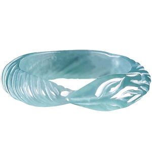 High-end natural A-grade jadeite blue water fox nine-tailed fox three-dimensional carving men's and women's <b>rings</b> - Product Image 5