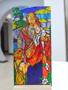 Verre YBANG-Décoration en verre d'art peint sur mesure Grossiste d'ingénierie en verre <span class=keywords><strong>Tiffany</strong></span> dédié - Product Image 3