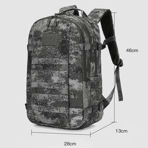 Sac à dos de randonnée de survie de grande capacité 45L en Oxford 900D imperméable camouflage Mochila Sac à dos de chasse - Product Image 3