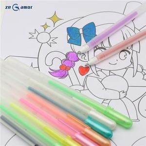 Zeamor ชุดปากกาเจลสี0.5มม. 100มม.,สีพาสเทลนีออนสำหรับนักเรียนวาดรูป - Product Image 5