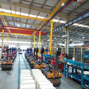 مدحلة طرق صغيرة تعمل بالديزل مع نظام تبريد مائي، مدحلة اهتزازية للأسفلت يمكن المشي خلفها، مدحلة طرق صغيرة يمكن ركوبها - Product Image 5