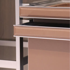 Hiện đại góc nhôm và gỗ tủ quần áo tủ quần áo - Product Image 4