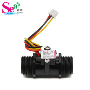 Lecteur de carte G1/2, capteur de débit d'eau, débitmètre électromagnétique à 4 points pour chauffe-eau, effet Hall, matériau plastique, modèle S201C - Product Image 4